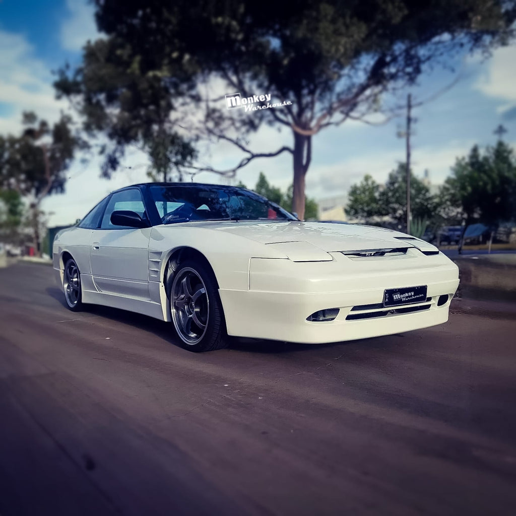 Installed View - Nissan 180SX: Instant Gentleman Style Full Body Kit
