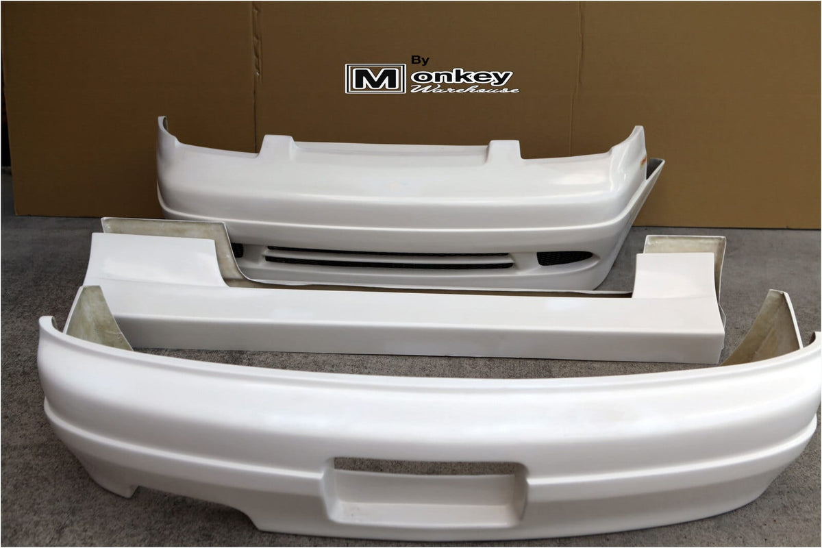 Installed View - Nissan 180SX: Instant Gentleman Style Full Body Kit