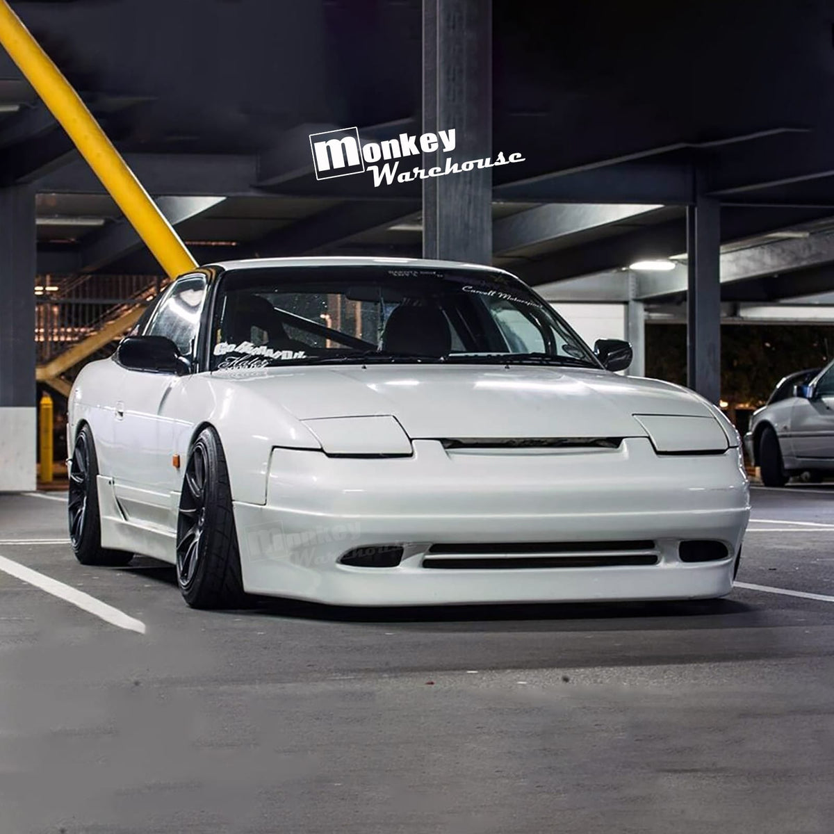 Installed View - Nissan 180SX: Instant Gentleman Style Full Body Kit