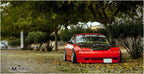 Installed View - Nissan 180SX: Instant Gentleman Style Side Skirts