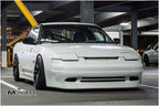 Installed View - Nissan 180SX: Instant Gentleman Style Side Skirts