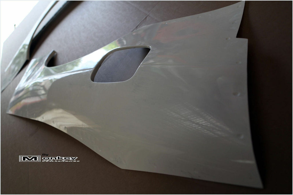 Installed View - Nissan 180SX: Origin Style Rear Quarter Panels