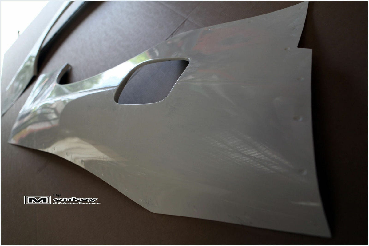 Installed View - Nissan 180SX: Origin Style Rear Quarter Panels