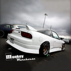 Installed View - Nissan 180SX: Origin Style Rear Quarter Panels