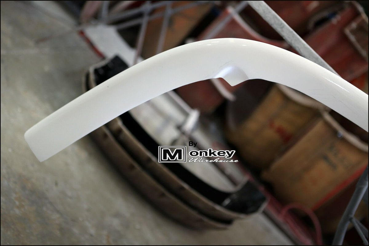 Installed View - Nissan 180SX S13 Coupe: Type-X Style Front Bumper Add-on Lip