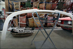 Installed View - Nissan 180SX S13 Coupe: Type-X Style Front Bumper Add-on Lip