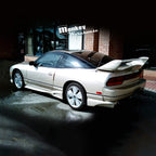 Installed View - Nissan 180SX Silvia S13: Veilside Style Side Skirts