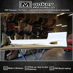 Installed View - Nissan 180SX Silvia S13: Veilside Style Side Skirts