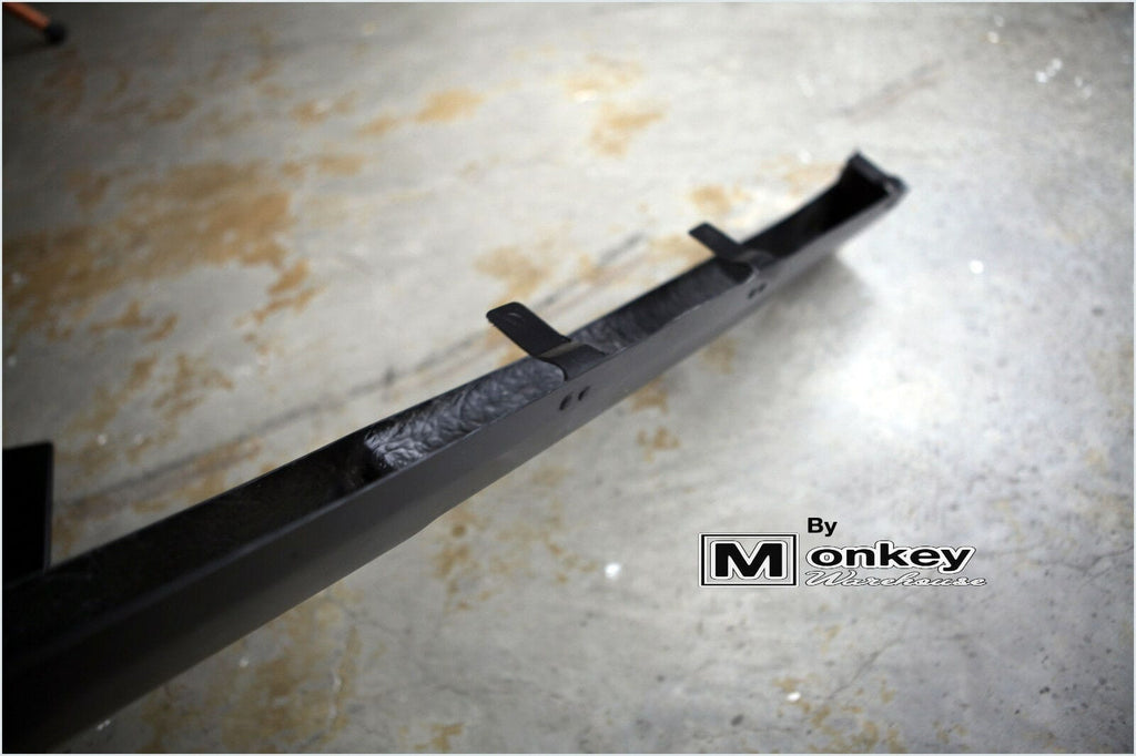 Installed View - Nissan 180SX: Type X Style Rear Bumper Bar Lip Kit