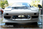 Installed View - Nissan 180SX: Uras Type X Style Front Bumper