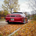 Installed View - Nissan 200SX S14: Origin Style Rear Boot Drift Wing