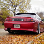 Installed View - Nissan 200SX S14: Origin Style Rear Boot Drift Wing