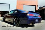 Installed View - Nissan 200SX S14: Rocket Bunny Style Rear Boot Drift Wing
