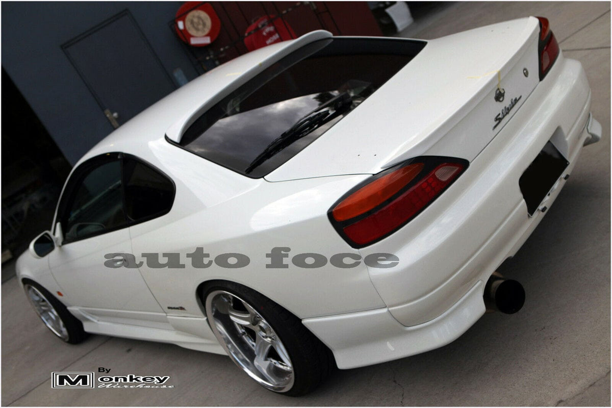 Installed View - Nissan 200SX S15: Origin Style Rear Boot Drift Wing