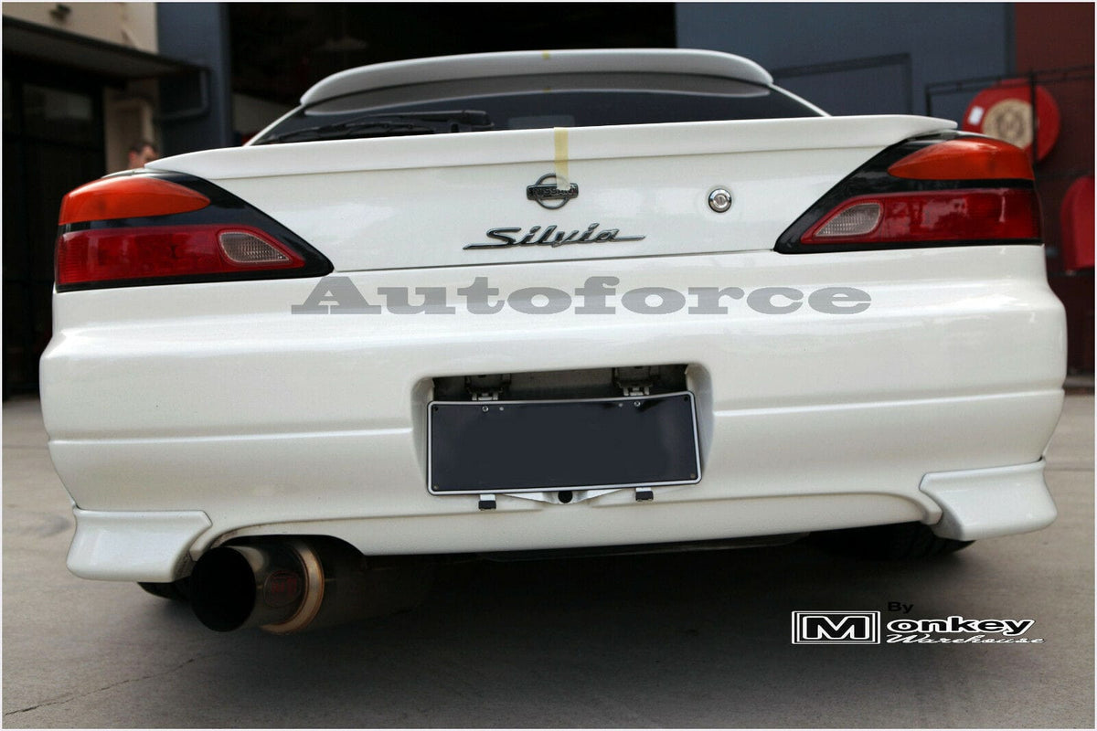 Installed View - Nissan 200SX S15: Origin Style Rear Boot Drift Wing