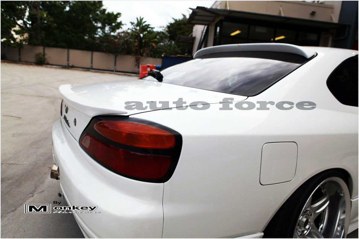 Installed View - Nissan 200SX S15: Origin Style Rear Boot Drift Wing