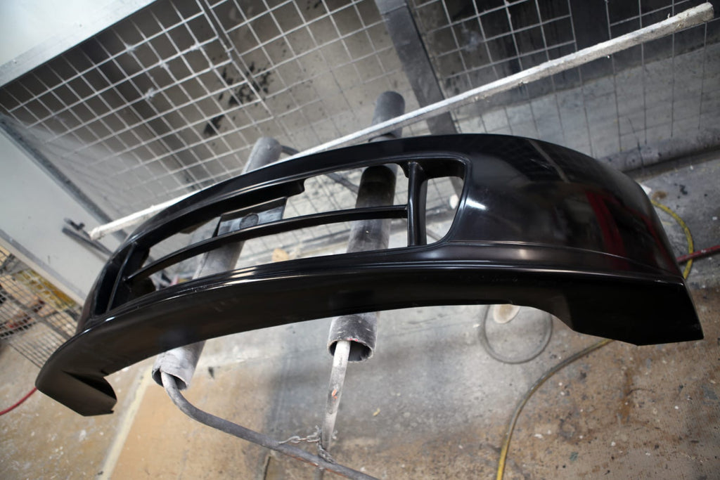 Installed View - Nissan 350Z Z33: Nismo V2 Style Front Bumper