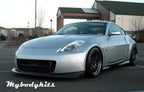 Installed View - Nissan 350Z Z33: Nismo V2 Style Front Bumper