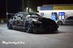 Installed View - Nissan 350Z Z33: Nismo V2 Style Front Bumper