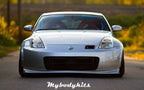 Installed View - Nissan 350Z Z33: Nismo V2 Style Front Bumper