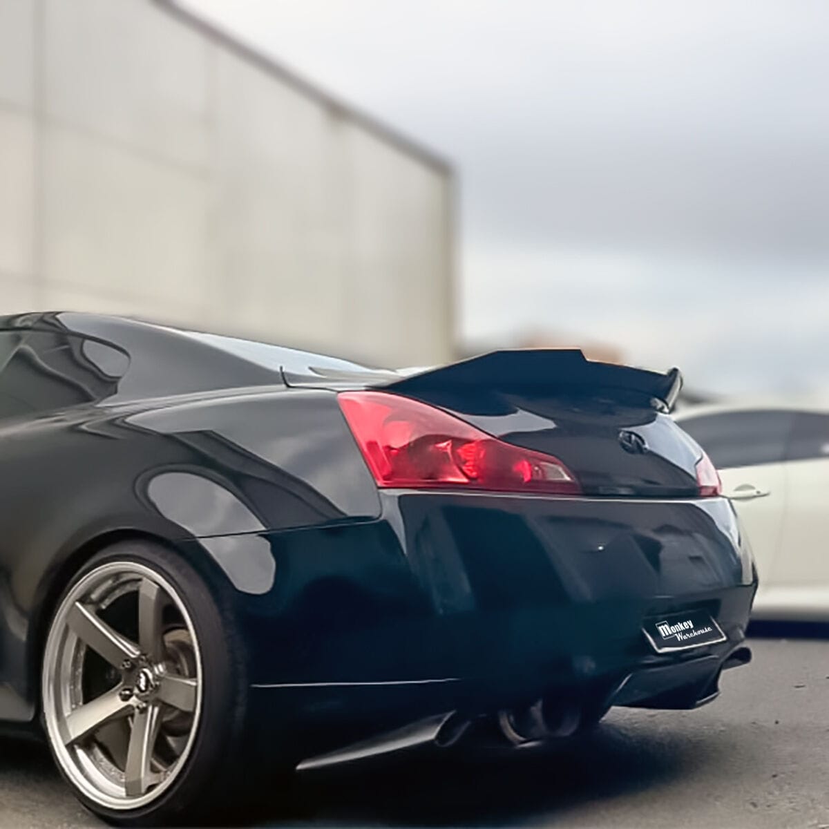 Installed View - Nissan 350Z Z33: Top Secret Style Rear Diffuser