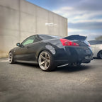 Installed View - Nissan 350Z Z33: Top Secret Style Rear Diffuser