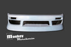 Installed View - Nissan Cefiro A31: Uras Style Front Bumper