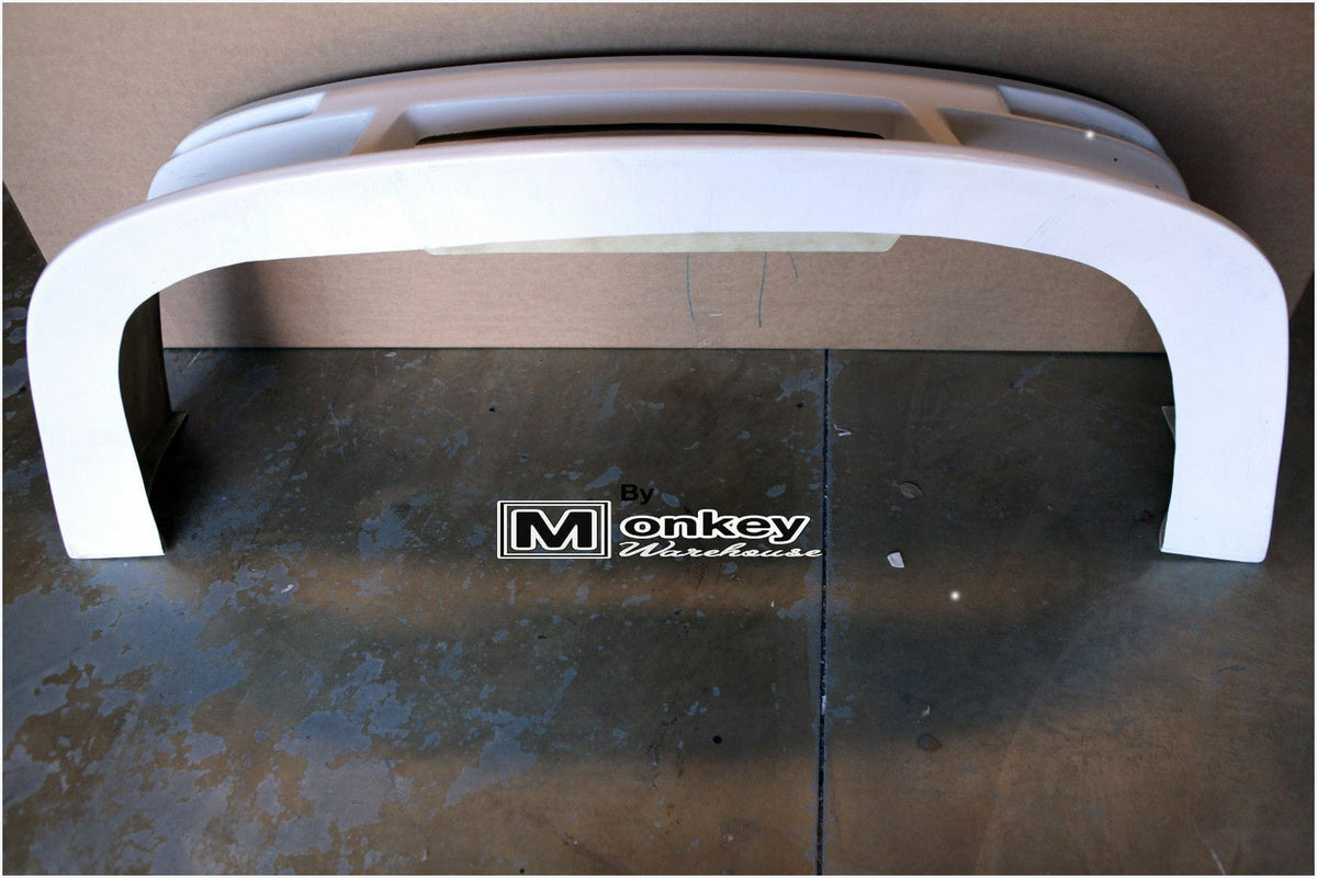 Installed View - Nissan Cefiro A31: Uras Style Front Bumper