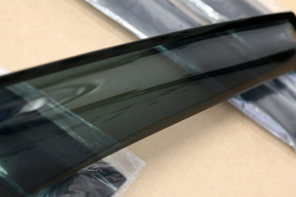 Installed View - Nissan Dualis / Qashqai J10 (2007-2013): Premium Window Visors