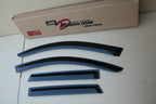 Installed View - Nissan Dualis / Qashqai J10 (2007-2013): Premium Window Visors