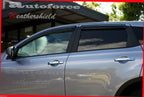 Installed View - Nissan Dualis / Qashqai J10 (2007-2013): Premium Window Visors