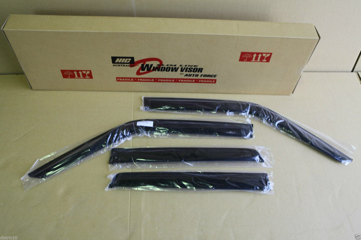 Installed View - Nissan Juke (2013-2019): Premium Window Visors