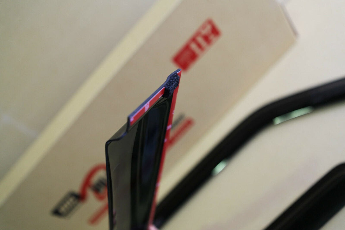 Installed View - Nissan Juke (2013-2019): Premium Window Visors