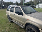 Installed View - Nissan Pathfinder R50 WX (1996-2005): Premium Window Visors