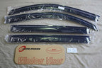 Installed View - Nissan Pathfinder R50 WX (1996-2005): Premium Window Visors