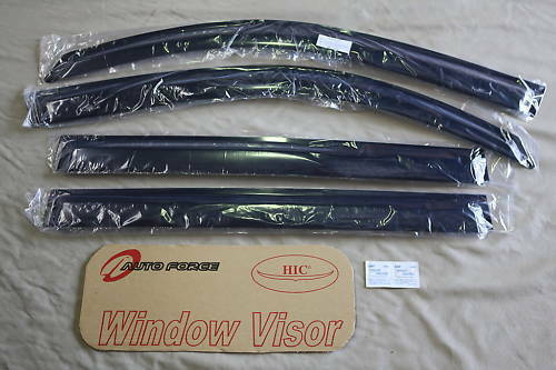 Installed View - Nissan Pathfinder R50 WX (1996-2005): Premium Window Visors