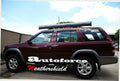 Installed View - Nissan Pathfinder R50 WX (1996-2005): Premium Window Visors