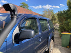 Installed View - Nissan Pathfinder R51 (2005-2013): Premium Window Visors
