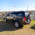 Installed View - Nissan Pathfinder R51 (2005-2013): Premium Window Visors