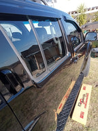 Installed View - Nissan Pathfinder R51 (2005-2013): Premium Window Visors