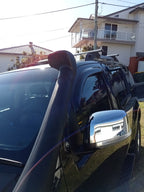 Installed View - Nissan Pathfinder R51 (2005-2013): Premium Window Visors
