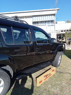 Installed View - Nissan Pathfinder R51 (2005-2013): Premium Window Visors