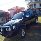 Installed View - Nissan Pathfinder R51 (2005-2013): Premium Window Visors