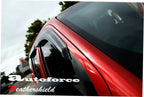Installed View - Nissan Pathfinder R51 (2005-2013): Premium Window Visors
