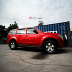 Installed View - Nissan Pathfinder R51 (2005-2013): Premium Window Visors