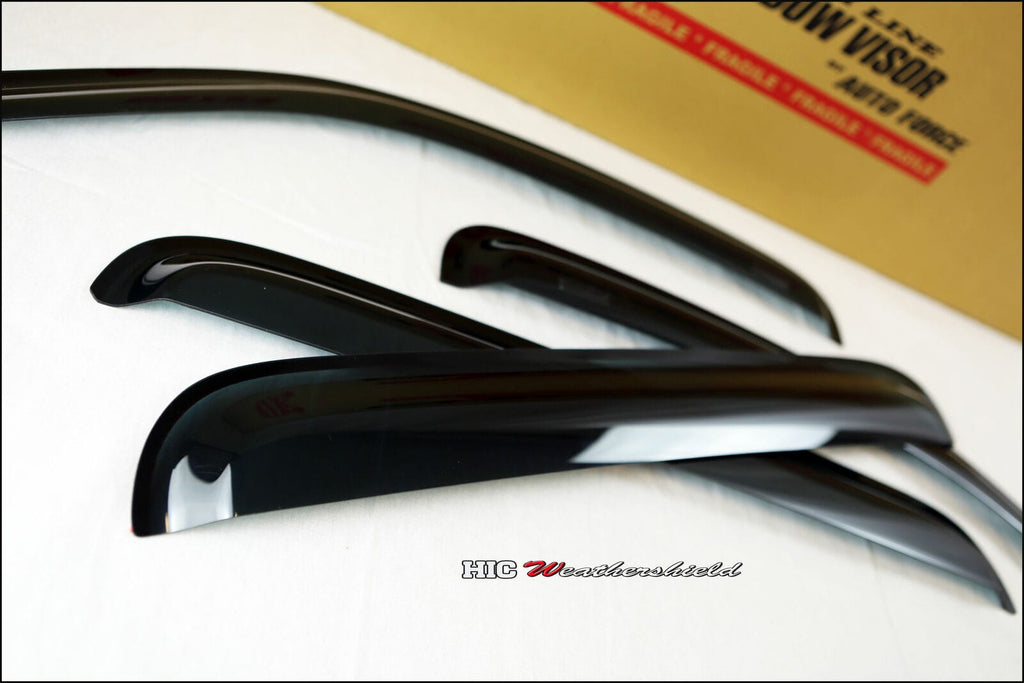 Installed View - Nissan Pathfinder Terrano (1988-1995): Premium Window Visors
