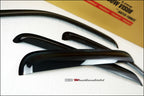 Installed View - Nissan Pathfinder Terrano (1988-1995): Premium Window Visors