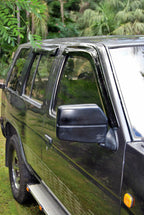 Installed View - Nissan Pathfinder Terrano (1988-1995): Premium Window Visors