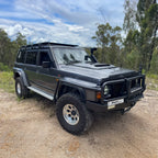 Installed View - Nissan Patrol GQ: Bonnet Scoop (1988-1997)