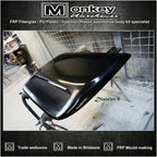 Installed View - Nissan Patrol GQ: Bonnet Scoop (1988-1997)